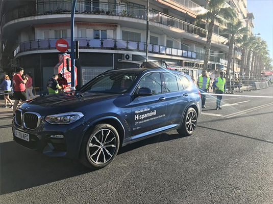 BMW X2 en la Media Maratón de Santa Pola